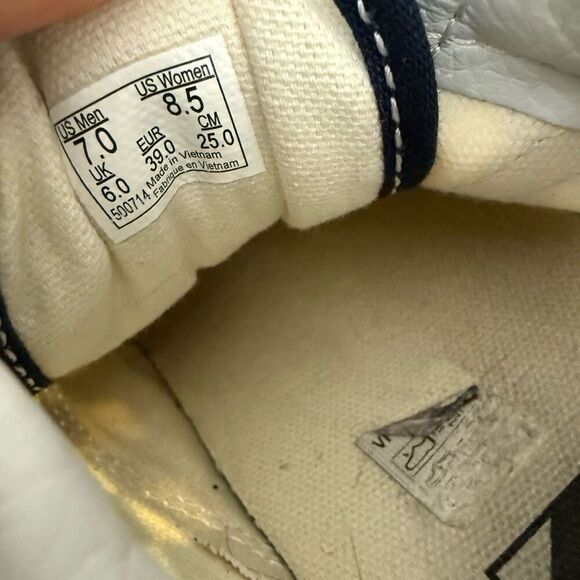 Vans Old Skool 'Blue Topaz Checkerboard' sneakers size 7M/8.5W - Picture 6 of 7